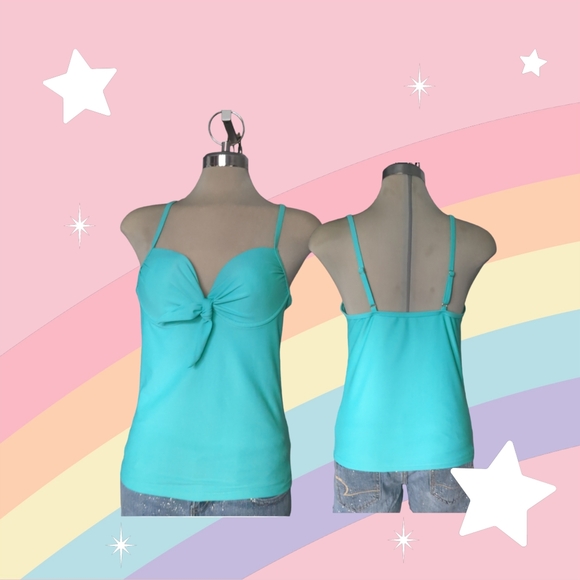 Swimming Clear Green Top Size 10 - Picture 10 of 11